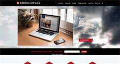 Desktop Screenshot of corecanvas.com